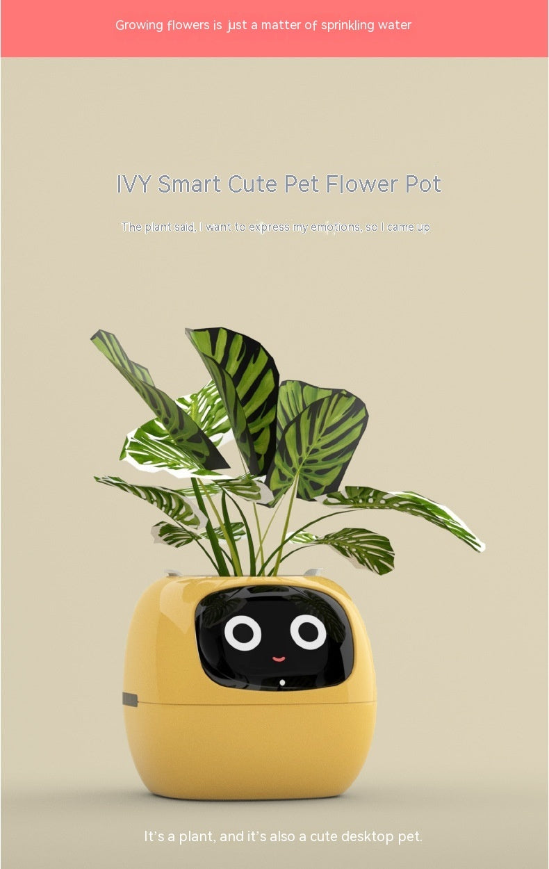 Smart Flower Pot with Facial Expression Control