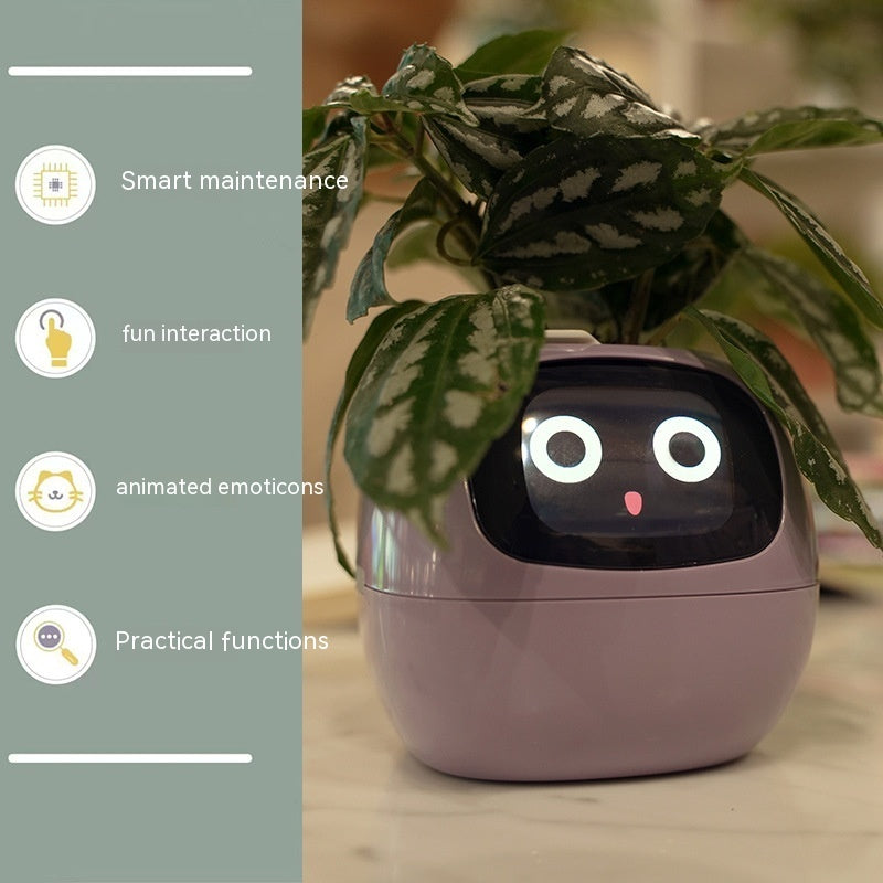 Smart Flower Pot with Facial Expression Control