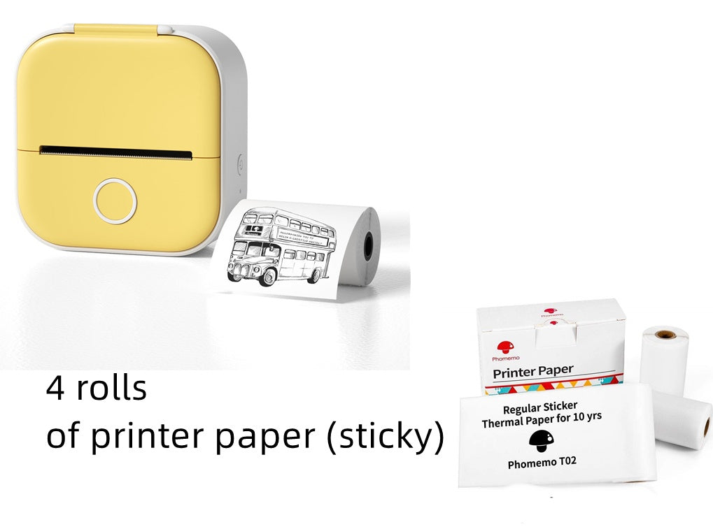 Mini imprimante d'étiquettes portable sans fil