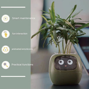 Smart Flower Pot with Facial Expression Control