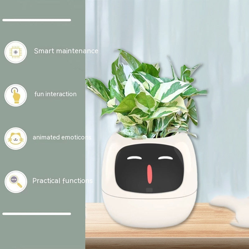 Smart Flower Pot with Facial Expression Control